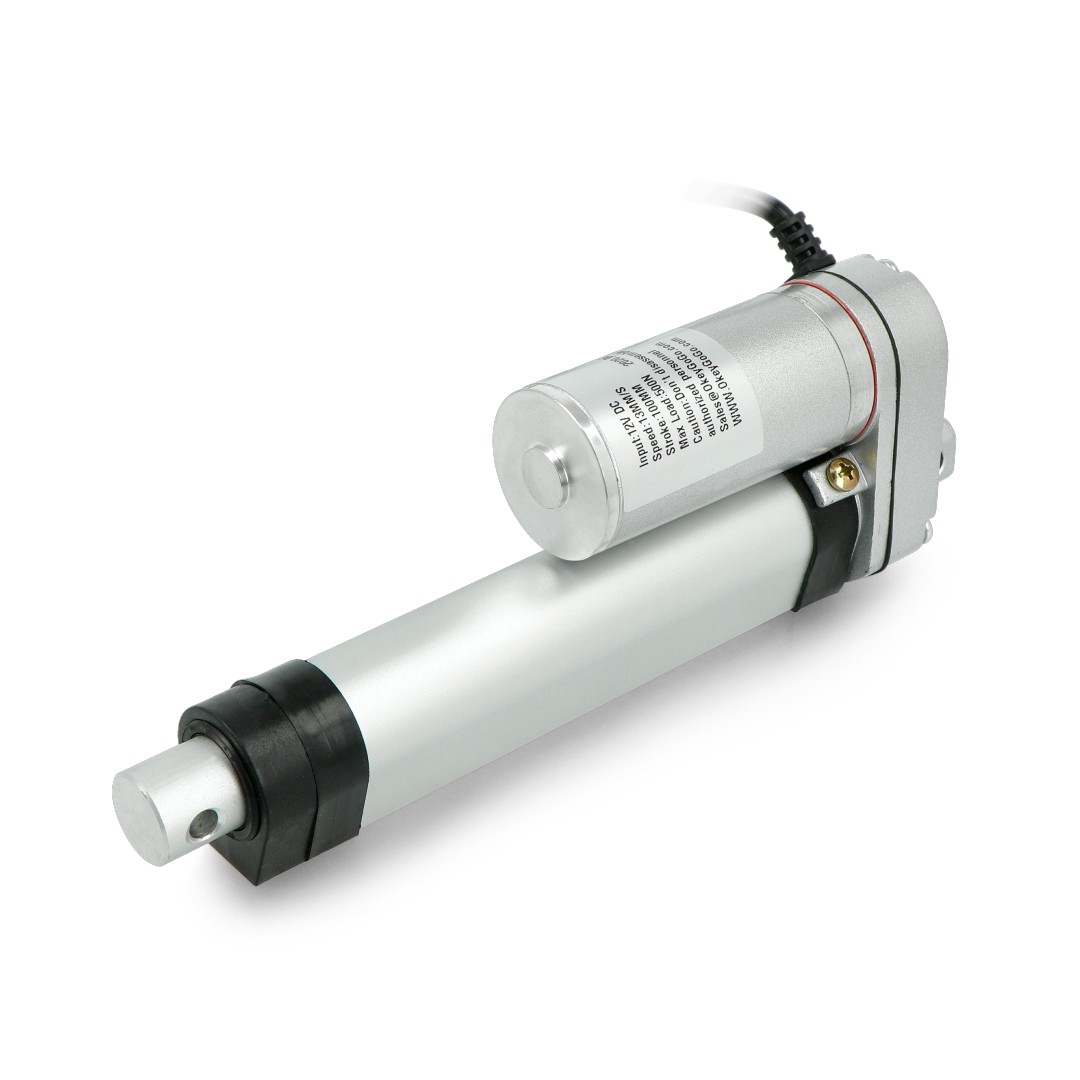 Siłownik elektryczny LA10 500N 13mm/s 12V - wysuw 10cm